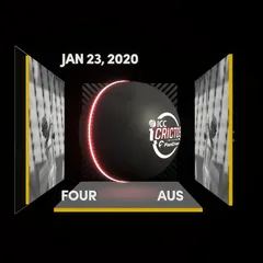Digital Collectible For Oliver Davies's Four At The 2020 ICC Under-19 Men’s Cricket World Cup