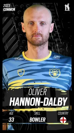 Oliver Hannon-Dalby Collectible Surface Thumbnail