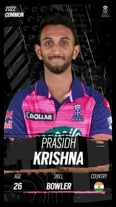Prasidh Krishna Collectible Surface Thumbnail
