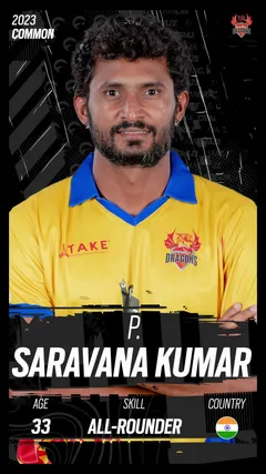 P. Saravana Kumar Collectible Surface Thumbnail