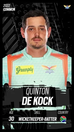 Quinton de Kock Collectible Surface Thumbnail