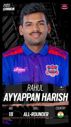 Rahul Ayyappan Harish Collectible Surface Thumbnail