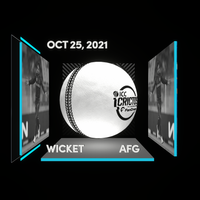 Digital Collectible For Rashid Khan's Wicket At The 2021 ICC Men’s T20 World Cup