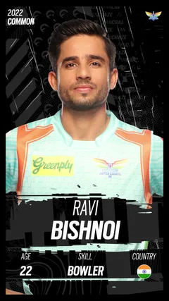 Ravi Bishnoi Collectible Surface Thumbnail