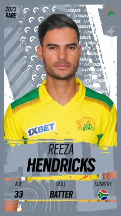 Reeza Hendricks Collectible Surface Thumbnail