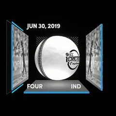 Digital Collectible For Rishabh Pant's Four At The 2019 ICC Men's CWC