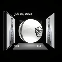 Digital Collectible For Rohan Mustafa's Six At The 2023 ICC Men's Cricket World Cup Qualifier