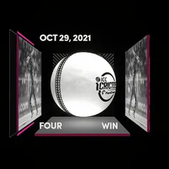Digital Collectible For Roston Chase's Four At The 2021 ICC Men’s T20 World Cup