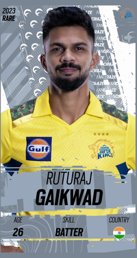 Ruturaj Gaikwad Collectible Surface Thumbnail