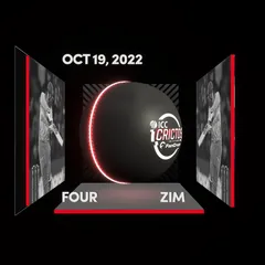 Digital Collectible For Ryan Burl's Four At The 2022 ICC Men's T20 World Cup