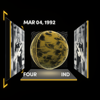 Digital Collectible For Sachin Tendulkar's Four At The 1992 ICC Men's Cricket World Cup