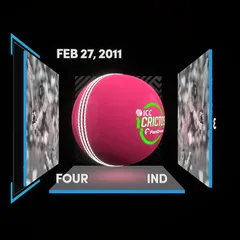 Digital Collectible For Sachin Tendulkar's Four At The 2011 ICC Men's Cricket World Cup