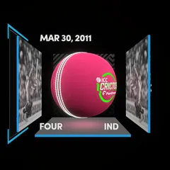 Digital Collectible For Sachin Tendulkar's Four At The 2011 ICC Men's Cricket World Cup
