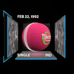 Digital Collectible For Sachin Tendulkar's Single At The 1992 ICC Men's Cricket World Cup