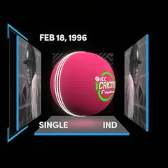 Digital Collectible For Sachin Tendulkar's Single At The 1996 ICC Men's Cricket World Cup