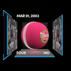 Digital Collectible For Sachin Tendulkar's Four At The 2003 ICC Men’s Cricket World Cup