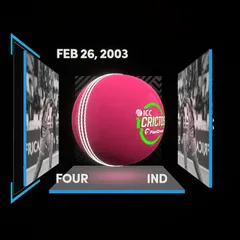 Digital Collectible For Sachin Tendulkar's Four At The 2003 ICC Men’s Cricket World Cup
