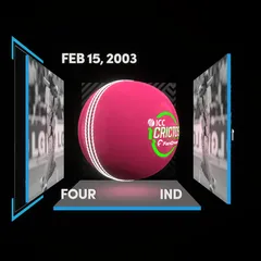 Digital Collectible For Sachin Tendulkar's Four At The 2003 ICC Men’s Cricket World Cup