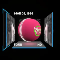 Digital Collectible For Sachin Tendulkar's Four At The 1996 ICC Men's Cricket World Cup