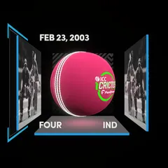 Digital Collectible For Sachin Tendulkar's Four At The 2003 ICC Men’s Cricket World Cup