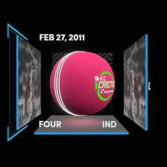 Digital Collectible For Sachin Tendulkar's Four At The 2011 ICC Men's Cricket World Cup