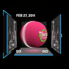Digital Collectible For Sachin Tendulkar's Six At The 2011 ICC Men's Cricket World Cu