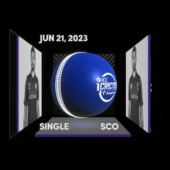 Digital Collectible For Safyaan Sharif's Single At The 2023 ICC Men's Cricket World Cup Qualifier
