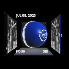 Digital Collectible For Sahan Arachchige's Four At The 2023 ICC Men's Cricket World Cup Qualifier