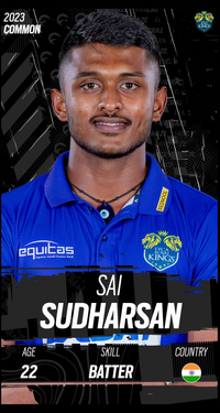 Sai Sudharsan Collectible Surface Thumbnail