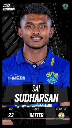 Sai Sudharsan Collectible Surface Thumbnail