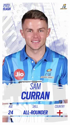Sam Curran Collectible Surface Thumbnail