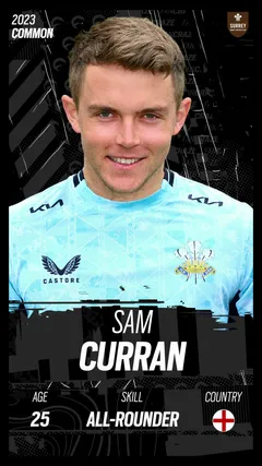 Sam Curran Collectible Surface Thumbnail
