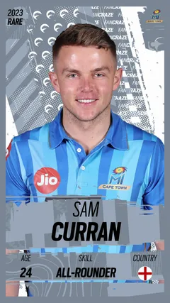 Sam Curran Collectible Surface Thumbnail