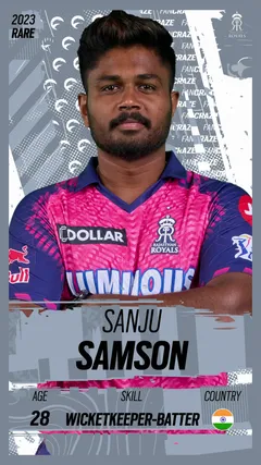 Sanju Samson Collectible Surface Thumbnail