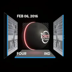 Digital Collectible For Sarfaraz Khan's Four At The 2016 ICC Under-19 Men’s Cricket World Cup