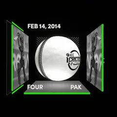 Digital Collectible For Saud Shakeel's Four At The 2014 ICC Under-19 Men's Cricket World Cup