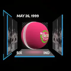 Digital Collectible For Saurav Ganguly's Six At The 1999 ICC Men's Cricket World Cup
