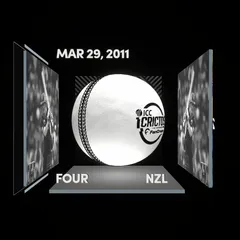 Digital Collectible For Scott Styris's Four At The 2011 ICC Men's Cricket World Cup