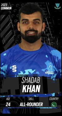 Shadab Khan Collectible Surface Thumbnail