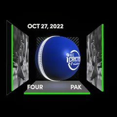Digital Collectible For Shan Masood's Four At The 2022 ICC Men's T20 World Cup