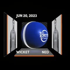 Digital Collectible For Shariz Ahmad's Wicket At The 2023 ICC Men's Cricket World Cup Qualifier