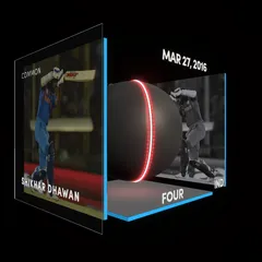 Shikhar Dhawan Collectible Surface Thumbnail
