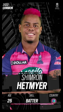 Shimron Hetmyer Collectible Surface Thumbnail