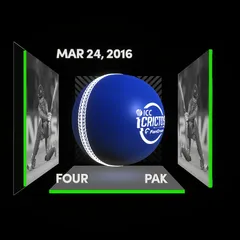 Digital Collectible For Sidra Ameen's Four At The 2016 ICC Women's T20 World Cup.