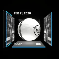 Digital Collectible For Smriti Mandhana's Four At The 2020 ICC Women's T20 World Cup.