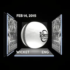 Digital Collectible For Stuart Broad's Wicket At The 2015 ICC Men's Cricket World Cup