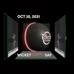 Digital Collectible For Tabraiz Shamsi's Wicket At The 2021 ICC Men’s T20 World Cup