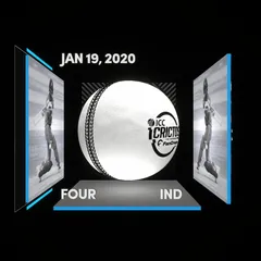 Digital Collectible For Tilak Varma's Four At The 2020 ICC Under-19 Men’s Cricket World Cup