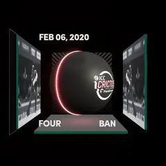 Digital Collectible For Towhid Hridoy Four At The 2020 ICC Under-19 Men’s Cricket World Cup