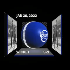Digital Collectible For Treveen Mathew's Wicket At The 2022 ICC Under-19 Men’s Cricket World Cup